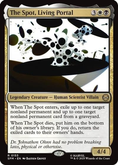 The Spot Living Portal Marvel's Spider-Man Magic card