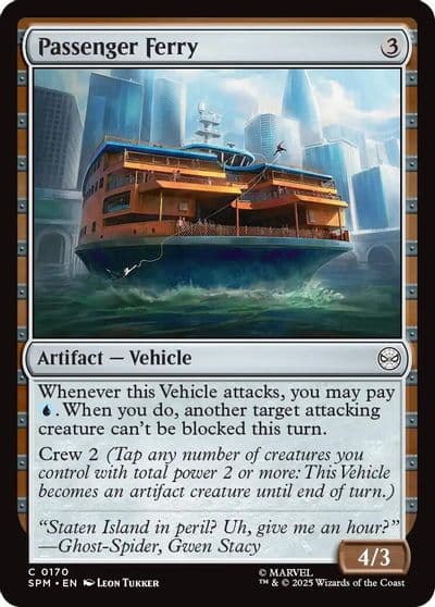 Passenger Ferry Marvel's Spider-Man Magic card