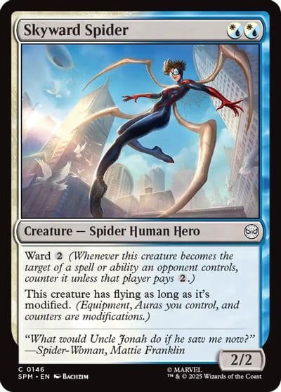 Skyward Spider Marvel's Spider-Man Magic card
