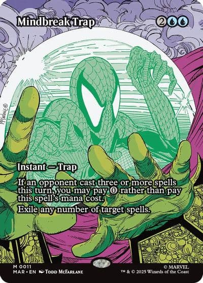 Mindbreak Trap Borderless Marvel Universe Eternal-Legal Magic card