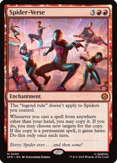 Spider Verse Marvel's Spider-Man Magic card