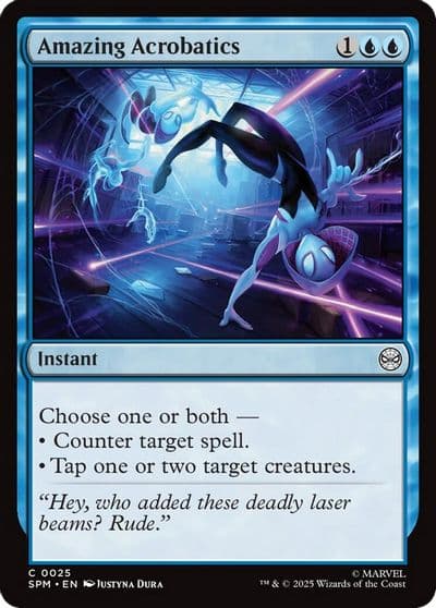 Amazing Acrobatics Marvel's Spider-Man Magic card