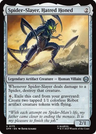 Spider Slayer Hatred Honed Marvel's Spider-Man Magic card