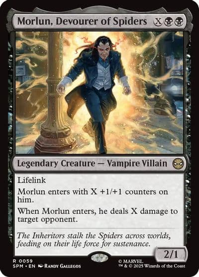Morlun Devourer of Spiders Marvel's Spider-Man Magic card
