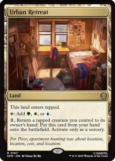 Urban Retreat Marvel's Spider-Man Magic card