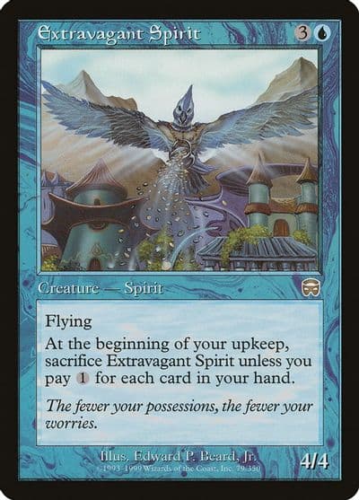 Extravagant Spirit Mercadian Masques Magic card