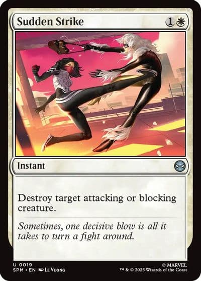 Sudden Strike Marvel's Spider-Man Magic card