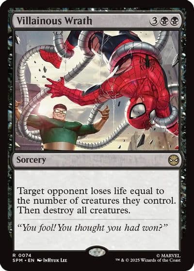 Villainous Wrath Marvel's Spider-Man Magic card
