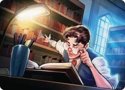 Peter Parker Art Card 33 54 Art Series: Marvel's Spider-Man Magic card