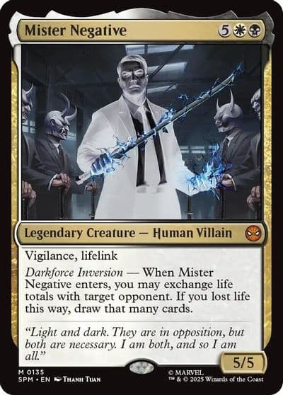 Mister Negative Marvel's Spider-Man Magic card