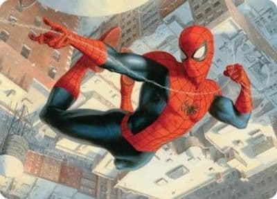 Spider Man Peter Parker Art Card Art Series: Marvel's Spider-Man Magic card