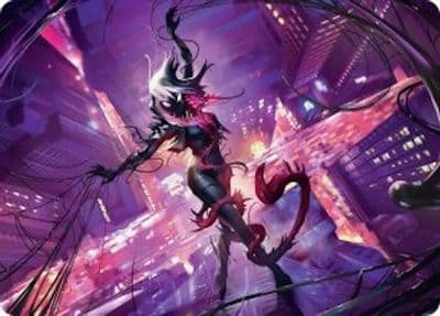 Gwenom Remorseless Art Card Art Series: Marvel's Spider-Man Magic card