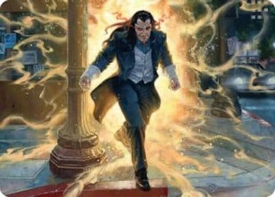 Morlun Devourer of Spiders Art Card Art Series: Marvel's Spider-Man Magic card