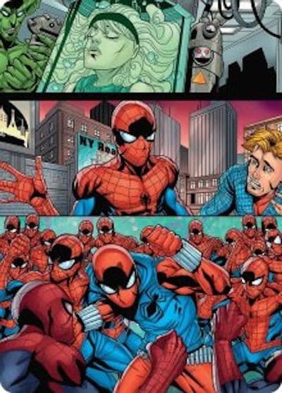 The Clone Saga Art Card Art Series: Marvel's Spider-Man Magic card