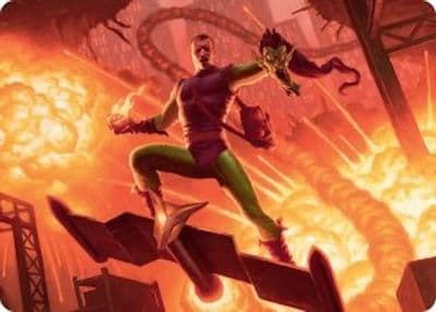 Green Goblin Revenant Art Card Art Series: Marvel's Spider-Man Magic card