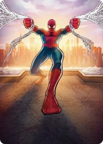 Amazing Spider Man Art Card 36 54 Art Series: Marvel's Spider-Man Magic card