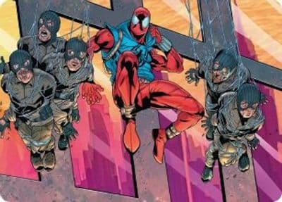 Scarlet Spider Ben Reilly Art Card Art Series: Marvel's Spider-Man Magic card