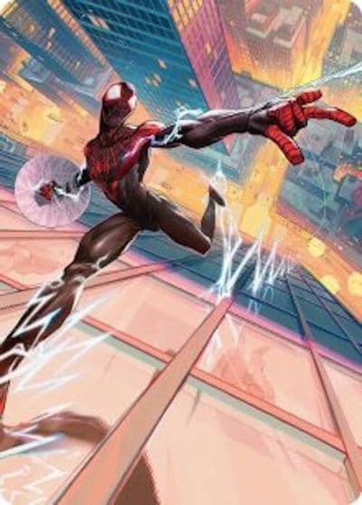 Ultimate Spider Man Art Card Art Series: Marvel's Spider-Man Magic card