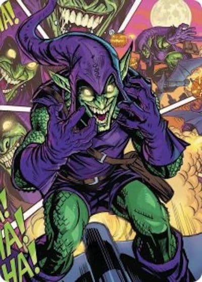 Green Goblin Art Card 49 54 Art Series: Marvel's Spider-Man Magic card