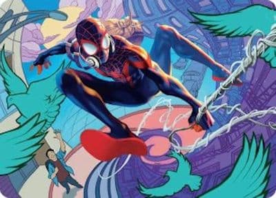Spider Man Brooklyn Visionary Art Card Art Series: Marvel's Spider-Man Magic card