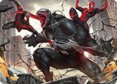 Terrific Team Up Art Card Art Series: Marvel's Spider-Man Magic card