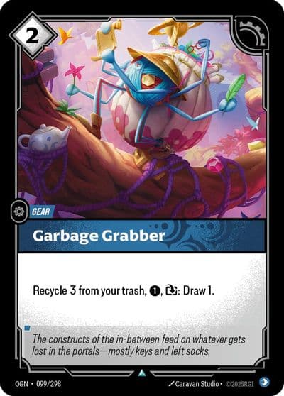 Garbage Grabber Origins Riftbound card
