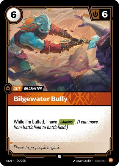Bilgewater Bully Origins Riftbound card