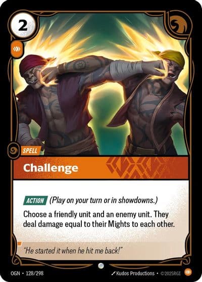 Challenge Origins Riftbound card
