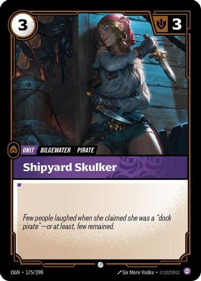 Shipyard Skulker Origins Riftbound card