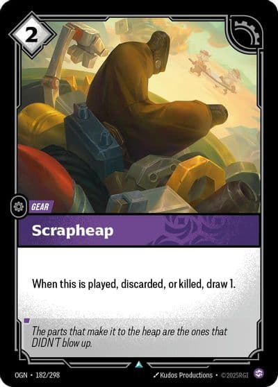 Scrapheap Origins Riftbound card