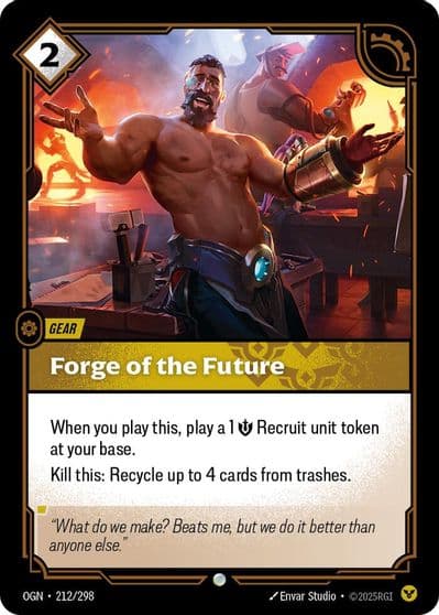 Forge of the Future Origins Riftbound card