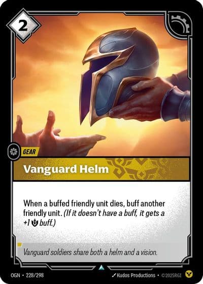 Vanguard Helm Origins Riftbound card