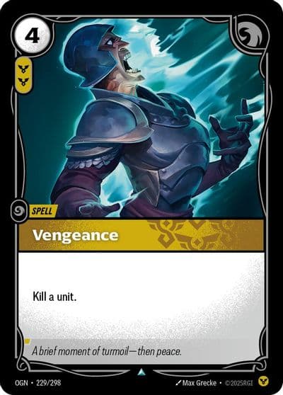 Vengeance Origins Riftbound card