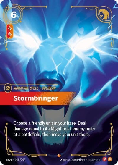 Stormbringer Origins Riftbound card