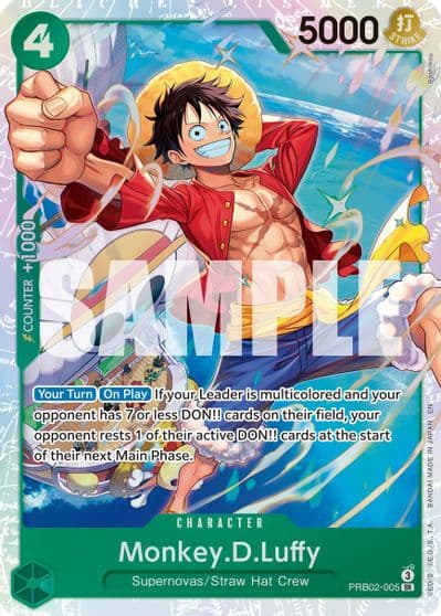 MonkeyDLuffy PRB02 005 Premium Booster -The Best- Vol. 2 One Piece card
