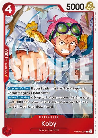 Koby Premium Booster -The Best- Vol. 2 One Piece card