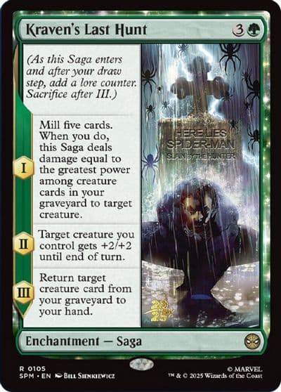 Kravens Last Hunt Prerelease Cards Magic card