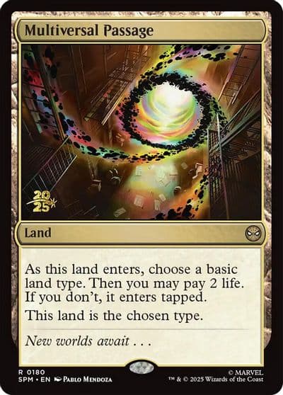 Multiversal Passage Prerelease Cards Magic card