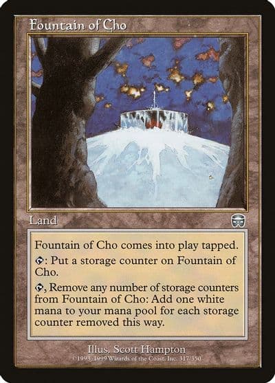 Fountain of Cho Mercadian Masques Magic card