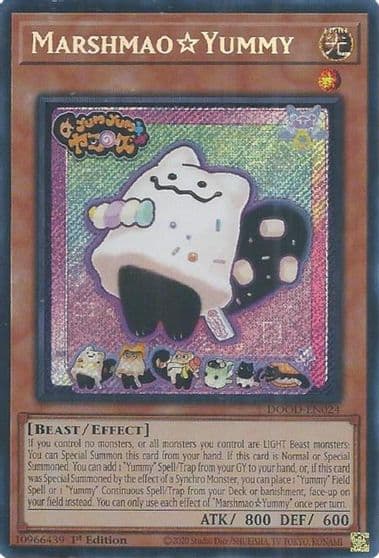 MarshmaoYummy Doom of Dimensions Yu-Gi-Oh! card