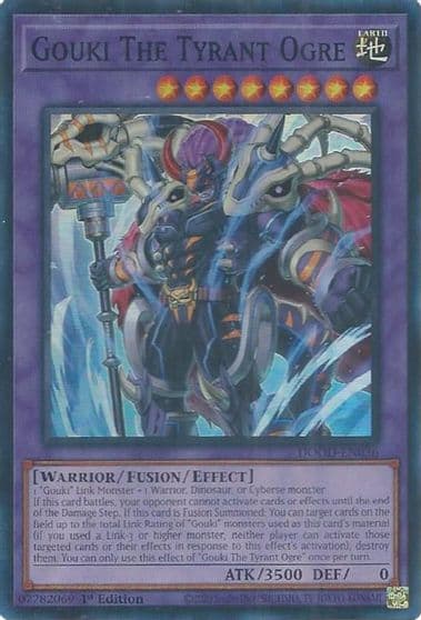 Gouki The Tyrant Ogre Doom of Dimensions Yu-Gi-Oh! card