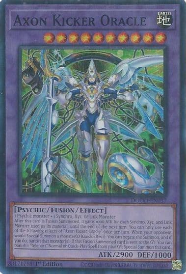 Axon Kicker Oracle Doom of Dimensions Yu-Gi-Oh! card