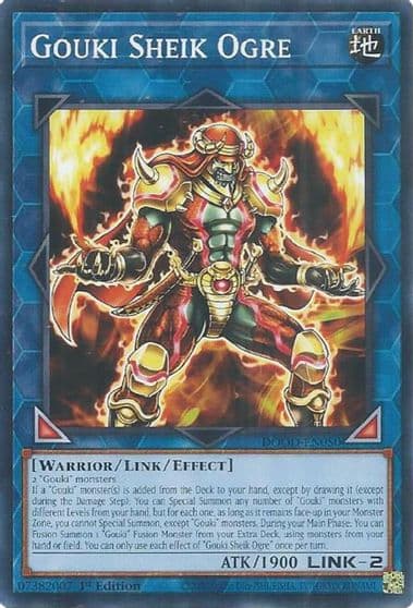 Gouki Sheik Ogre Doom of Dimensions Yu-Gi-Oh! card