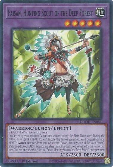 Faisan Hunting Scout of the Deep Forest Doom of Dimensions Yu-Gi-Oh! card