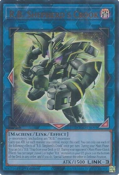 RB Shepherds Crook Doom of Dimensions Yu-Gi-Oh! card