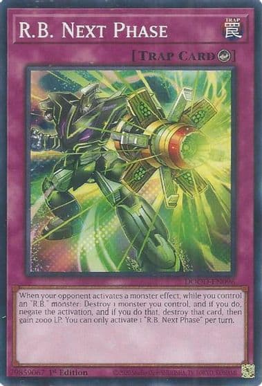 RB Next Phase Doom of Dimensions Yu-Gi-Oh! card