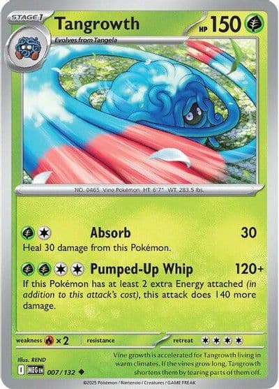 Tangrowth ME01: Mega Evolution Pokemon card