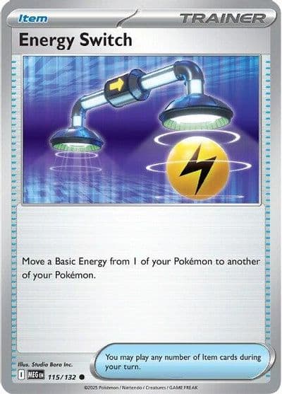 Energy Switch ME01: Mega Evolution Pokemon card