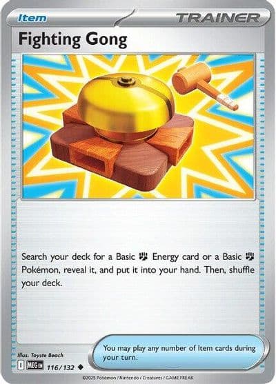 Fighting Gong ME01: Mega Evolution Pokemon card