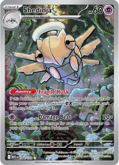 Shedinja ME01: Mega Evolution Pokemon card